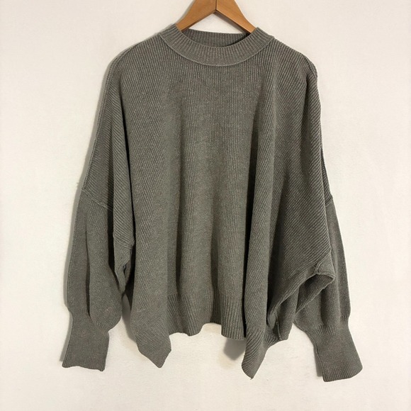 Free People Sweaters - Free People Oversized Sweater Womens Size S Knit Textured Quiet Luxury Boho
